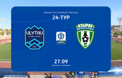Шолу ҰЛЫТАУ - АТЫРАУ - 1:5 (1:0) 27.09.2025. 24 тур.